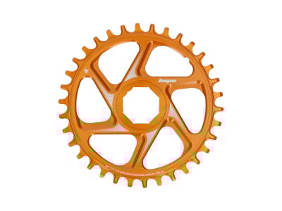 HOPE Kettenblatt E-Bike Direct Mount Spiderless R22 Narrow Wide für Brose Motoren | orange 36 Zähne