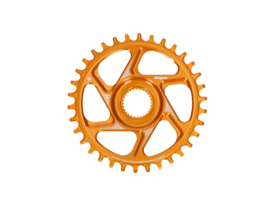 HOPE Chainring E-Bike Direct Mount Spiderless R22 Narrow Wide for Bosch Motors | orange 34 teeth