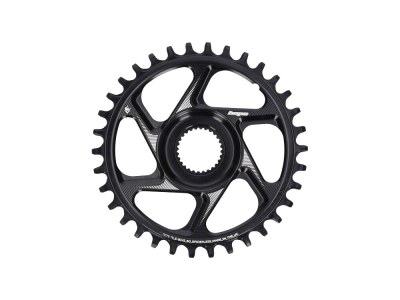 HOPE Chainring E-Bike Direct Mount Spiderless R22 Narrow Wide for Bosch Motors | black 36 teeth