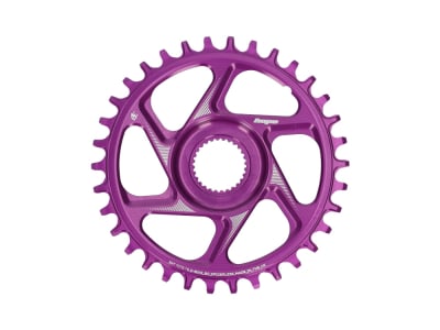 HOPE Chainring E-Bike Direct Mount Spiderless R22 Narrow Wide for Bosch Motors | purple