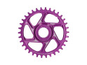 HOPE Chainring E-Bike Direct Mount Spiderless R22 Narrow Wide for Bosch Motors | purple 36 teeth