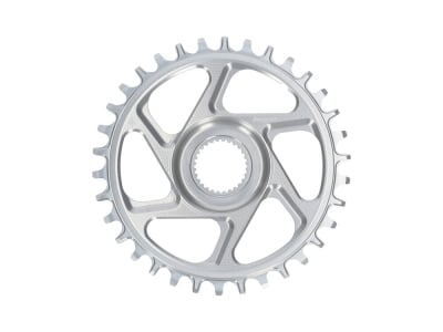 HOPE Kettenblatt E-Bike Direct Mount Spiderless R22 Narrow Wide für Bosch Motoren | silber 34 Zähne