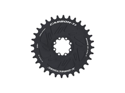 CARBON-TI Kettenblatt X-DirectDisc Direct Mount | 1-fach narrow-wide für SRAM 8-Loch Kurbeln | 0 mm Offset