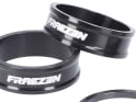 FRAEZEN Spacer Set RINGE Aluminium | 1 1/8" | schwarz