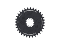 CARBON-TI Chainring X-DirectDisc Direct Mount | 1-speed narrow-wide für SRAM 8-Bolt Cranks | 0 mm Offset 30 Teeth