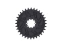 CARBON-TI Chainring X-DirectDisc Direct Mount | 1-speed narrow-wide für SRAM 8-Bolt Cranks | 0 mm Offset 36 Teeth