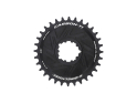CARBON-TI Chainring X-DirectDisc Direct Mount | 1-speed narrow-wide für SRAM 3-Bolt Cranks | 3 mm Offset 34 Teeth