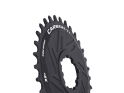 CARBON-TI Chainring X-DirectDisc Direct Mount | 1-speed narrow-wide für SRAM 3-Bolt Cranks | 3 mm Offset 34 Teeth