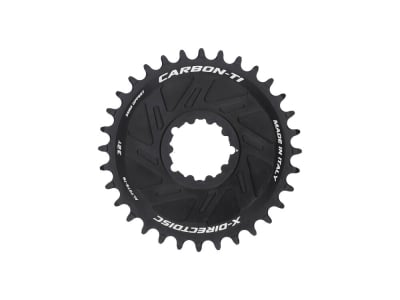 CARBON-TI Chainring X-DirectDisc Direct Mount | 1-speed narrow-wide für SRAM 3-Bolt Cranks | 3 mm Offset 36 Teeth