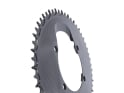 ALUGEAR Chainring oval Aero 1-speed | BCD 110 mm asymmetrical narrow-wide | Dura Ace R9200 | Ultegra R8100 | black