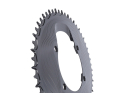 ALUGEAR Chainring oval Aero 1-speed | BCD 110 mm asymmetrical narrow-wide | Dura Ace R9200 | Ultegra R8100 | black 62 Teeth