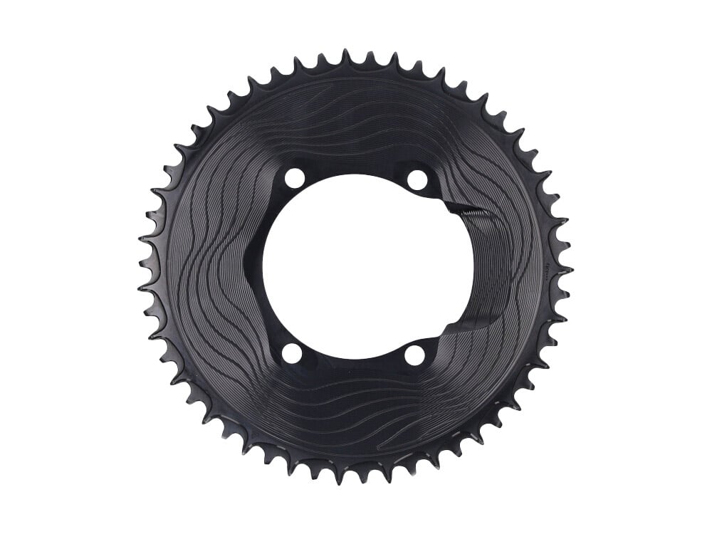 ALUGEAR Chainring round Aero 1-speed | BCD 110 mm asymmetrical narrow-