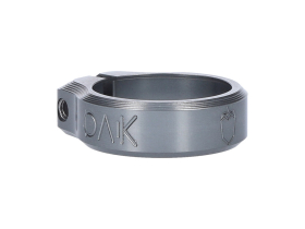 OAK COMPONENTS Seatclamp Orbit 38,5 mm | Lunargrey