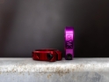 OAK COMPONENTS Sattelklemme Orbit 38,5 mm | rot
