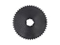 ALUGEAR Chainring Set round Aero Direct Mount 2-speed | SRAM 3-Bolt | 48-34 Teeth | black