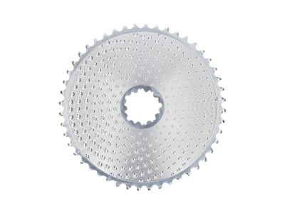 ALUGEAR Chainring Set round Aero Direct Mount 2-speed | SRAM 3-Bolt | 48-34 Teeth | silver