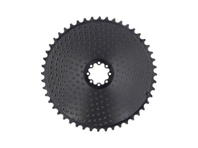 ALUGEAR Chainring Set round Aero Direct Mount 2-speed | SRAM 8-Bolt | 48-34 Teeth | black
