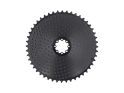 ALUGEAR Chainring Set round Aero Direct Mount 2-speed | SRAM 8-Bolt | 48-34 Teeth | black
