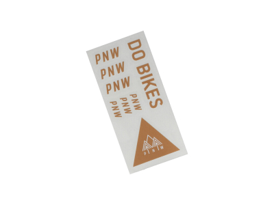 PNW Decal Kit for Loam Carbon Riser Handlebar | Peanut Butter