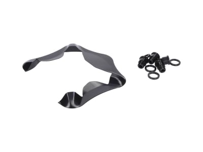 ALUGEAR Aero Cover for 1-speed | 2-speed Aero Chainrings | LK 110 mm asymmetric | black for Ultegra R8100 Crank