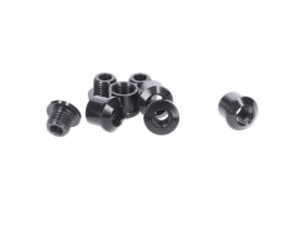ALUGEAR Chainring Bolts Set 4-Arm Aluminum | 7mm black