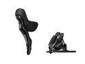 SHIMANO 105 Schalt- | Bremshebel ST-R7120 2x12-fach + Scheibenbremse BR-R7170 Flat Mount | einzeln Hebel links 2-fach | Bremse vorn