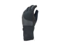 SEALSKINZ Gloves Marsham Cold Weather Reflective Cycle Glove | Waterproof | black