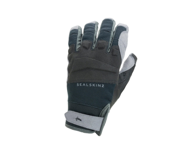 SEALSKINZ Gloves Sutton All Weather MTB Glove | Waterproof | black/gray S (7-8)