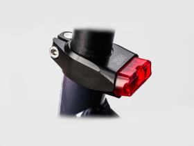 SON Rear Light Seat Clamp 31,8 mm 6 V StVZO | black
