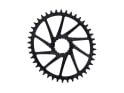GARBARUK Chainring Melon Direct Mount oval | 1-speed narrow-wide Cannondale Hollowgram Road / Gravel | black 38 teeth