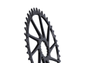 GARBARUK Chainring Melon Direct Mount oval | 1-speed narrow-wide Cannondale Hollowgram Road / Gravel | black