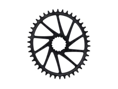 GARBARUK Chainring Melon Direct Mount oval | 1-speed narrow-wide Cannondale Hollowgram Road / Gravel | black