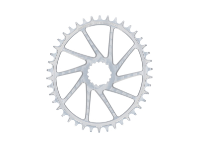 GARBARUK Kettenblatt Melon Direct Mount oval | 1-fach narrow-wide Cannondale Hollowgram Road / Gravel | silber 40 Zähne