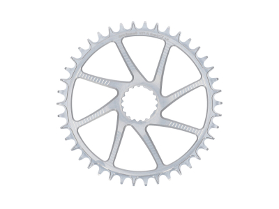 GARBARUK Kettenblatt Direct Mount rund | 1-fach narrow-wide Cannondale Hollowgram Road / Gravel | silber 40 Zähne