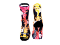 MALDITA BUENA SUERTE socks Bike Fiction | fuchsia / yellow L | 41-43