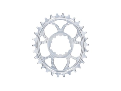 5DEV 12% Oval Chainring | 1-speed narrow-wide SRAM 3-hole Raw / Silver 30 Teeth