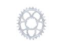 5DEV 12% Oval Chainring | 1-speed narrow-wide SRAM 3-hole Raw / Silver 30 Teeth