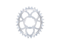 5DEV 12% Oval Chainring | 1-speed narrow-wide SRAM 3-hole Raw / Silver 30 Teeth