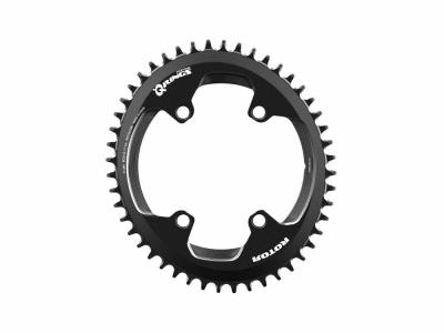 ROTOR Chainring Q-Rings Universal Tooth 1-speed BCD 110 mm | 4-Hole for Rotor ALDHU | Shimano Road outer Ring 42 Teeth