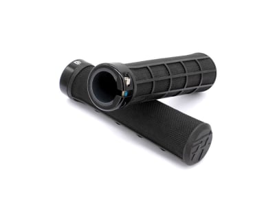 77DESIGNZ Grips Lock-On Conical with Logo | 33 x 135 mm | black