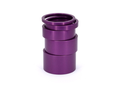 77DESIGNZ Spacer Aluminium 1 1/8 | purple 3 mm