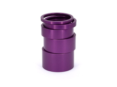 77DESIGNZ Spacer Aluminium 1 1/8 | purple 10 mm