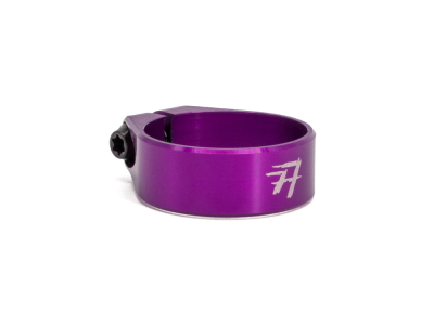 77DESIGNZ Seatclamp V2 Aluminum | purple 34,9 mm