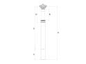 PNW Seatpost Rainier Dropper Post Gen 3 without remote lever | 125 mm | 34,9 mm
