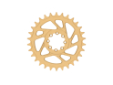 UNITE COMPONENTS Chainring round Direct Mount | 1-speed narrow-wide SRAM MTB 8-Bolt 3 mm offset | 24K Gold