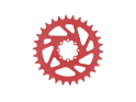 UNITE COMPONENTS Chainring round Direct Mount | 1-speed narrow-wide SRAM MTB 8-Bolt 3 mm offset | Firehouse Red 30 Teeth