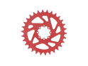 UNITE COMPONENTS Chainring round Direct Mount | 1-speed narrow-wide SRAM MTB 8-Bolt 3 mm offset | Firehouse Red 36 Teeth