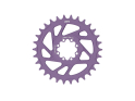 UNITE COMPONENTS Chainring round Direct Mount | 1-speed narrow-wide SRAM MTB 8-Bolt 3 mm offset | Bright Purple 30 Teeth