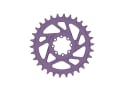 UNITE COMPONENTS Chainring round Direct Mount | 1-speed narrow-wide SRAM MTB 8-Bolt 3 mm offset | Bright Purple 30 Teeth