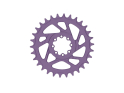 UNITE COMPONENTS Chainring round Direct Mount | 1-speed narrow-wide SRAM MTB 8-Bolt 3 mm offset | Bright Purple 34 Teeth